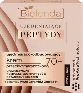 Bielenda Ujędrniające Peptydy 70+ Ujędniająco-Odbudowujący  Krem przeciwzmarszczkowy na dzień i noc 50ml 1