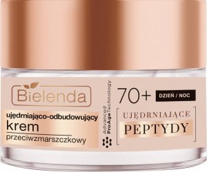 Bielenda Ujędrniające Peptydy 70+ Ujędniająco-Odbudowujący Krem przeciwzmarszczkowy na dzień i noc 50ml 2