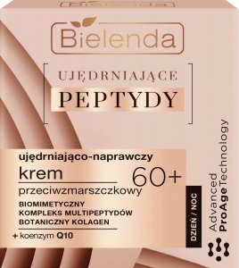 Bielenda Ujędrniające Peptydy 60+ Ujędniająco-Naprawczy  Krem przeciwzmarszczkowy na dzień i noc 50ml 1