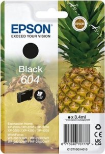 Tusz Epson Oryginalny Wkład Atramentowy Epson 604 Czarny 1