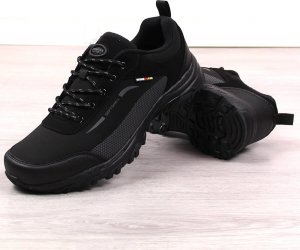 Buty trekkingowe męskie American Club Buty trekkingowe wodoodporne męskie czarne American Club 46 2