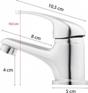 Bateria umywalkowa YokaHome Bateria umywalkowa stojąca łazienkowa kran 7