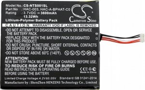 Cameron Sino Akumulator Bateria 3600 Mah Do Konsoli Nintendo Switch / Cs-nts001sl 3
