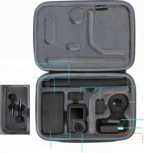 SunnyLife Pokrowiec Futerał Etui Case Do Dji Osmo Action 3 / Oa3-b511-d 3