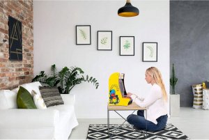 Arcade1UP Stojący Automat Konsola Retro Arcade1up 5w1 / 5 Gier / Pac-man Pacman 5