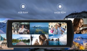 Smartfon Cubot Pocket 3 4/64GB Czarny  (S0449769) 4