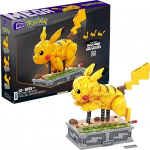 Mattel MEGA Pikachu Kolekcjonerski Pokemon do zbudowania HGC23 1