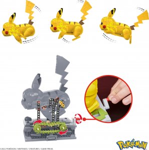 Mattel MEGA Pikachu Kolekcjonerski Pokemon do zbudowania HGC23 4