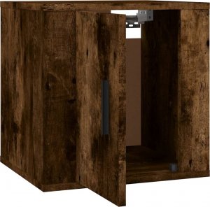 vidaXL Wiszące szafki TV, 2 szt., przydymiony dąb, 40x34,5x40 cm 8