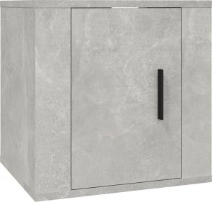 vidaXL Wiszące szafki TV, 2 szt., szarość betonu, 40x34,5x40 cm 5