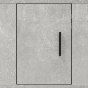 vidaXL Wiszące szafki TV, 2 szt., szarość betonu, 40x34,5x40 cm 6