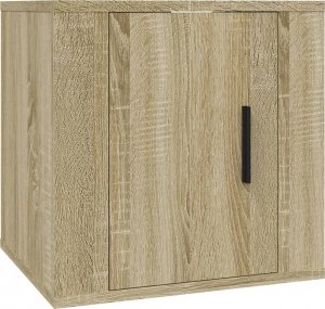 vidaXL Wiszące szafki telewizyjne, 2 szt., dąb sonoma, 40x34,5x40 cm 5