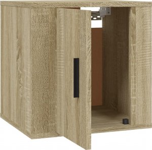 vidaXL Wiszące szafki telewizyjne, 2 szt., dąb sonoma, 40x34,5x40 cm 8