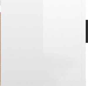 vidaXL Wiszące szafki telewizyjne, 2 szt, białe, połysk, 40x34,5x40 cm 7