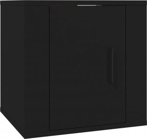 vidaXL Wiszące szafki telewizyjne, 2 szt., czarne, 40x34,5x40 cm 5