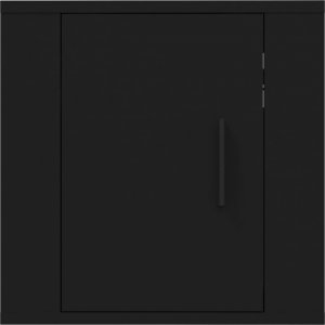 vidaXL Wiszące szafki telewizyjne, 2 szt., czarne, 40x34,5x40 cm 6