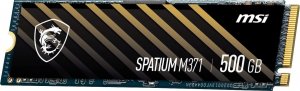 Dysk SSD MSI Spatium M371 500GB M.2 2280 PCI-E x4 Gen3 NVMe (S78-440K160-P83) 2