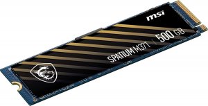 Dysk SSD MSI Spatium M371 500GB M.2 2280 PCI-E x4 Gen3 NVMe (S78-440K160-P83) 4