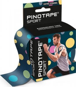 Pino PINOTAPE SPORT 5 cm x 5 m wodoodporne mocne tejpy plastry Pomarańczowy 15