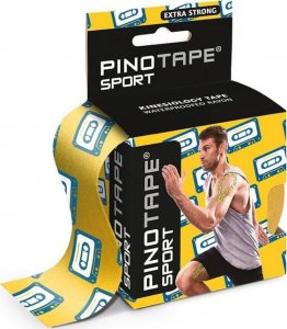 Pino PINOTAPE SPORT 5 cm x 5 m wodoodporne mocne tejpy plastry Pomarańczowy 16