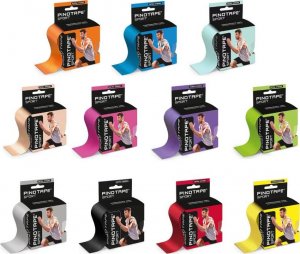Pino PINOTAPE SPORT 5 cm x 5 m wodoodporne mocne tejpy plastry Motyle 2