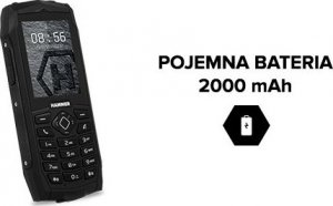Telefon komórkowy myPhone Telefon Wodoodporny Z Ip68 Myphone Hammer 3 Dual 6