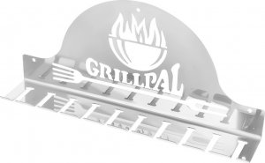 Grillpal Wieszak Na Narzędzia Przybory Kije Do Grilla 10 Nierdzewny Logo GRILLPAL 1