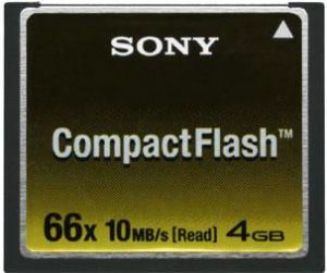 Karta Sony Compact Flash 4GB x66 1