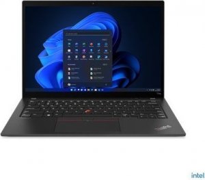 Laptop Lenovo Lenovo ThinkPad T14s (Gen 3) Black, 14 ", IPS, WUXGA, 1920 x 1200, Anti-glare, Intel Core i5, i5-1240P, 16 GB, Soldered LPDDR5- 3