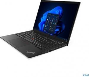 Laptop Lenovo Lenovo ThinkPad T14s (Gen 3) Black, 14 ", IPS, WUXGA, 1920 x 1200, Anti-glare, Intel Core i7, i7-1260P, 16 GB, Soldered LPDDR5- 4
