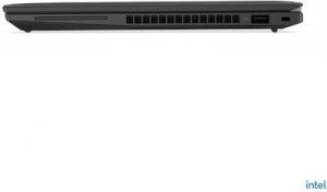 Laptop Lenovo Lenovo ThinkPad T14 (Gen 3) Black, 14 ", IPS, WUXGA, 1920 x 1200, Anti-glare, Intel Core i7, i7-1255U, 16 GB, SSD 512 GB, Intel 12