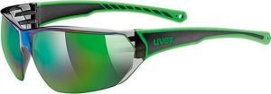 Uvex okulary Sportstyle 204 black green (5305257716) 1