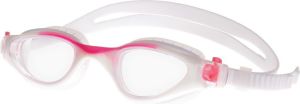 Spokey Okularki pływackie dziecięce Palia biało-różowy (839225) 2