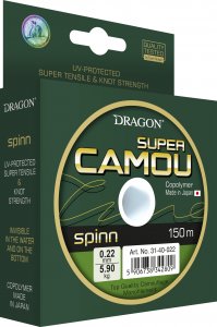 Dragon Dragon Super Camou Spinn 0.30mm 9,9kg 150m - żyłka wędkarska 1