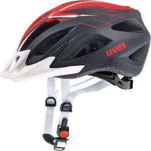 Uvex Kask rowerowy Uvex Viva 2 mat kolor czarno-czerwony, roz. 52-57 (41104/mat - 41104/mat15) 1