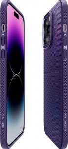 Spigen Spigen Liquid Air - Etui do iPhone 14 Pro (Fioletowy) 11