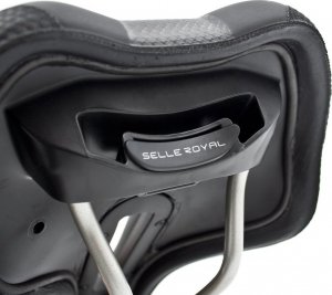 Selle Royal Siodło SELLEROYAL PREMIUM ATHLETIC 45st. ELLIPSE żelowe + elastomery unisex 406g (NEW 2023) 4