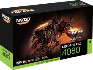 Karta graficzna Inno3D GeForce RTX 4080 X3 16GB GDDR6X (N40803-166X-187049N) 3