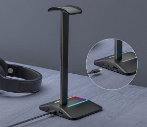 Mozos Stojak na słuchawki RGB LED D12 8