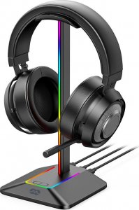 Mozos Stojak na słuchawki RGB LED D12 10