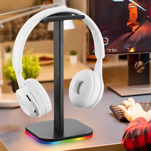 Mozos D10 stojak na słuchawki RGB LED 2