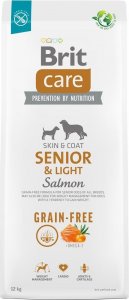 Brit Brit Care Dog Grain-Free Senior&Light Salmon 12kg 1
