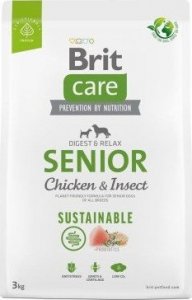 Brit Brit Care Dog Sustainable Senior Chicken Insect 3kg 1