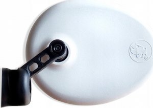 Lusterko wpuszczane w kierownicę AJS czarne 14