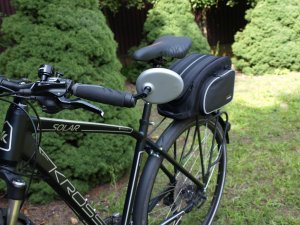 Lusterko wpuszczane w kierownicę AJS czarne 15