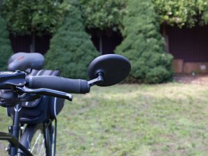 Lusterko wpuszczane w kierownicę AJS czarne 16