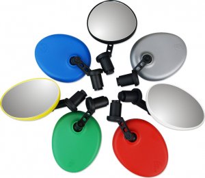 Lusterko wpuszczane w kierownicę AJS czarne 5