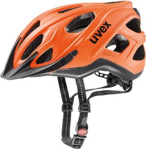Uvex Kask rowerowy Uvex City s kolor pomarańczowo-czarny, roz. 56-61 (41788 - 4178817) 1