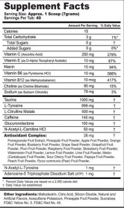 GFuel Suplement na koncentrację i pobudzenie - Mango Explosion 3