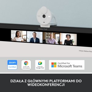 Kamera internetowa Logitech Brio 300 Off White (960-001442) 7